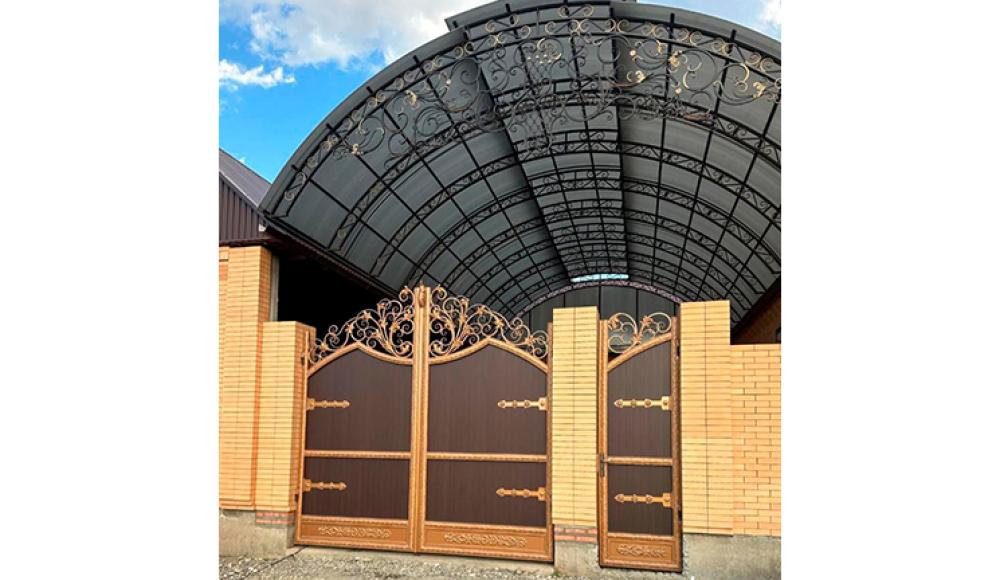 ИЗГОТОВЛЕНИЕ ВОРОТ, ПЕРИЛ, НАВЕСОВ, КОЗЫРЬКОВ