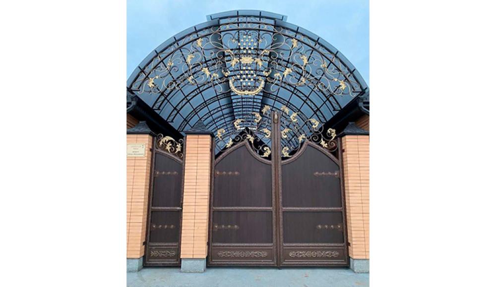 ИЗГОТОВЛЕНИЕ ВОРОТ, ПЕРИЛ, НАВЕСОВ, КОЗЫРЬКОВ