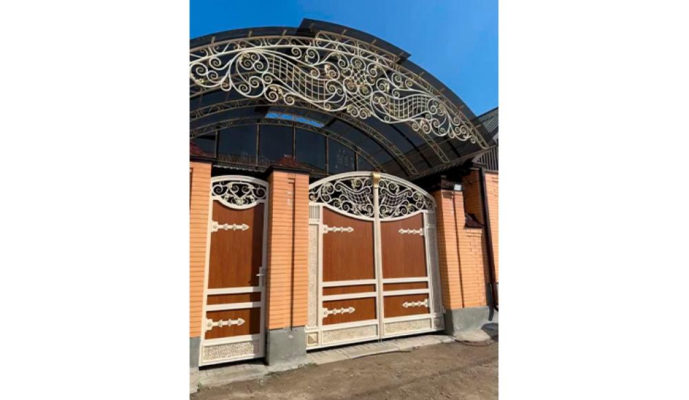 ИЗГОТОВЛЕНИЕ ВОРОТ, ПЕРИЛ, НАВЕСОВ, КОЗЫРЬКОВ