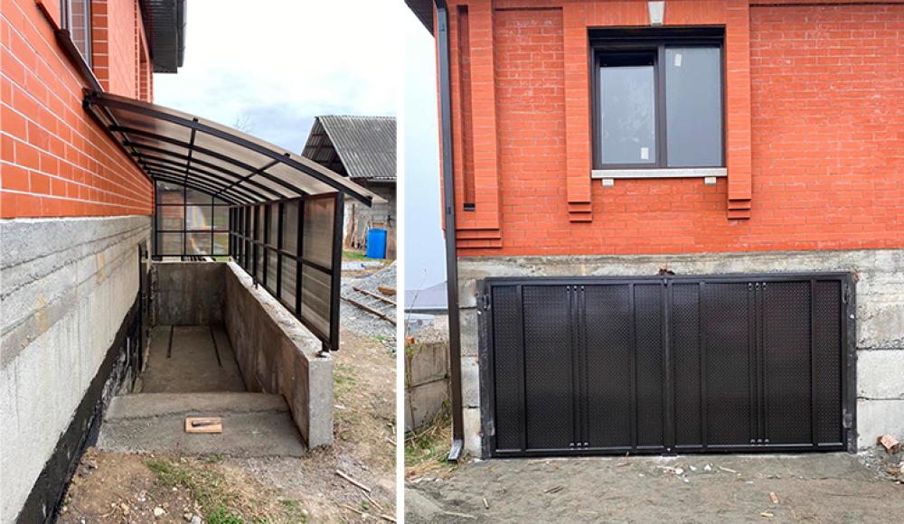 ИЗГОТОВЛЕНИЕ ВОРОТ, ПЕРИЛ, НАВЕСОВ, КОЗЫРЬКОВ