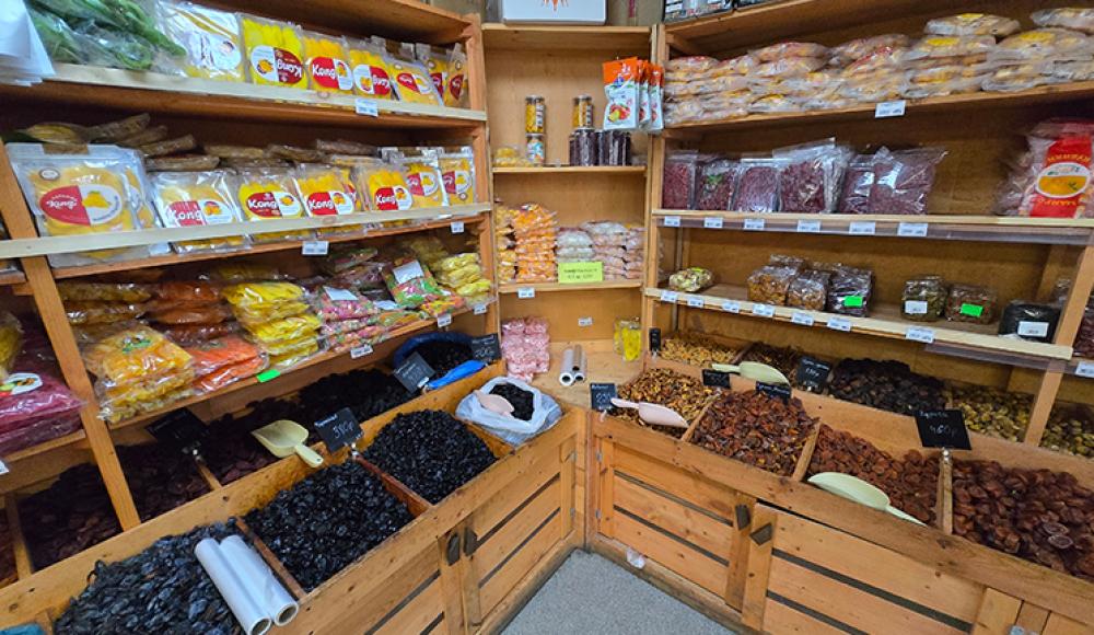 Магазин ОРЕХОВАЯ ПОЛЯНА Сухофрукты Орехи